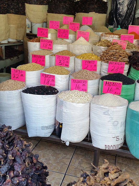A Mexican market