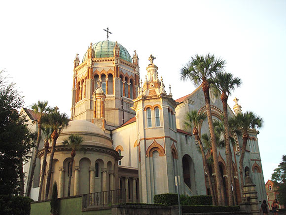 Memorial Presbyterian Church, adjacent to Flagler College