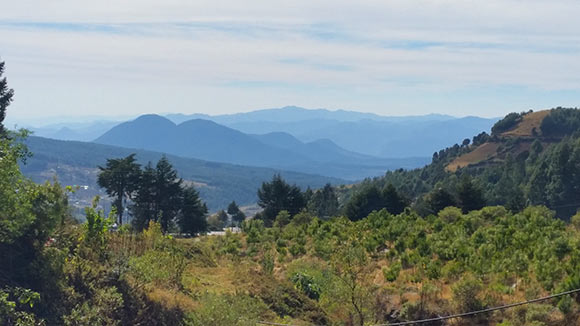 Mountains of central Mexico